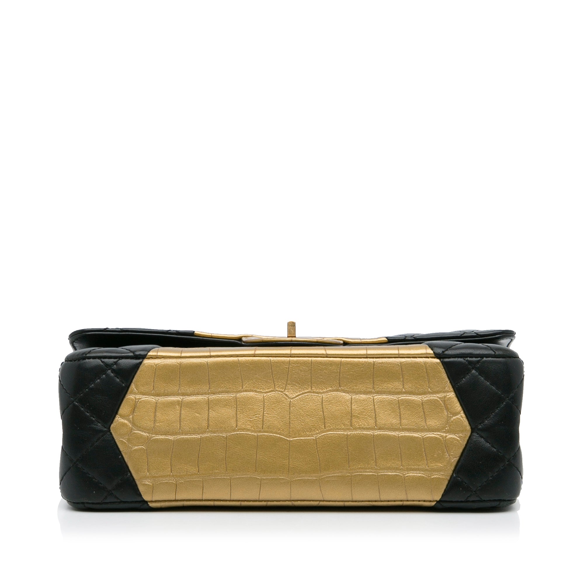 Medium Croc Embossed Lambskin 2.55 Reissue Double Flap Bag - Image 5