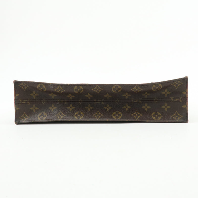 Louis Vuitton Vintage Sac Plat Monogram Canvas Brown Bag