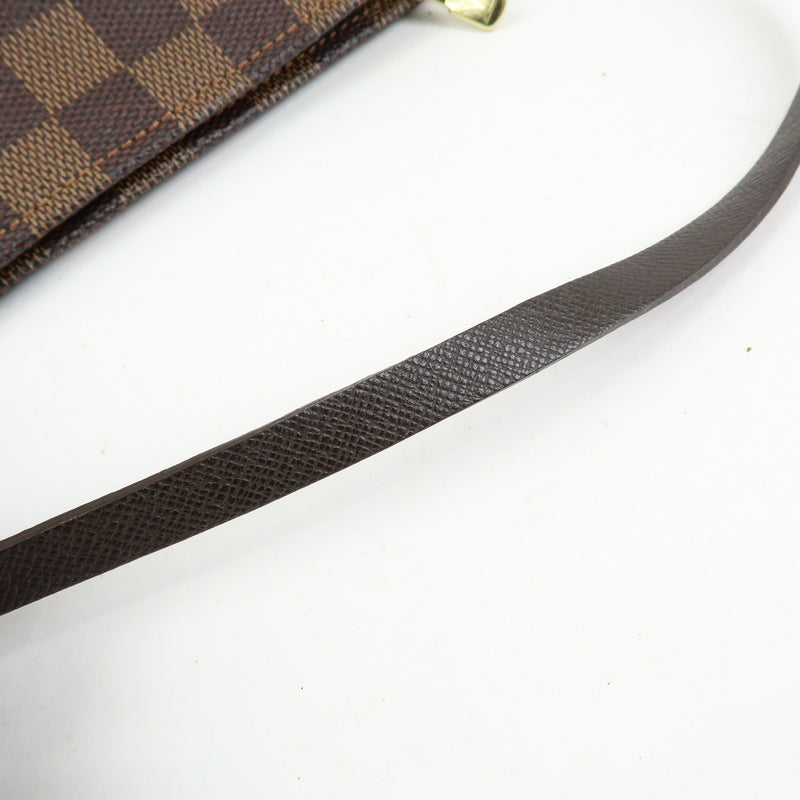 Louis Vuitton Trousse Make Up Damier Brown Canvas Bag