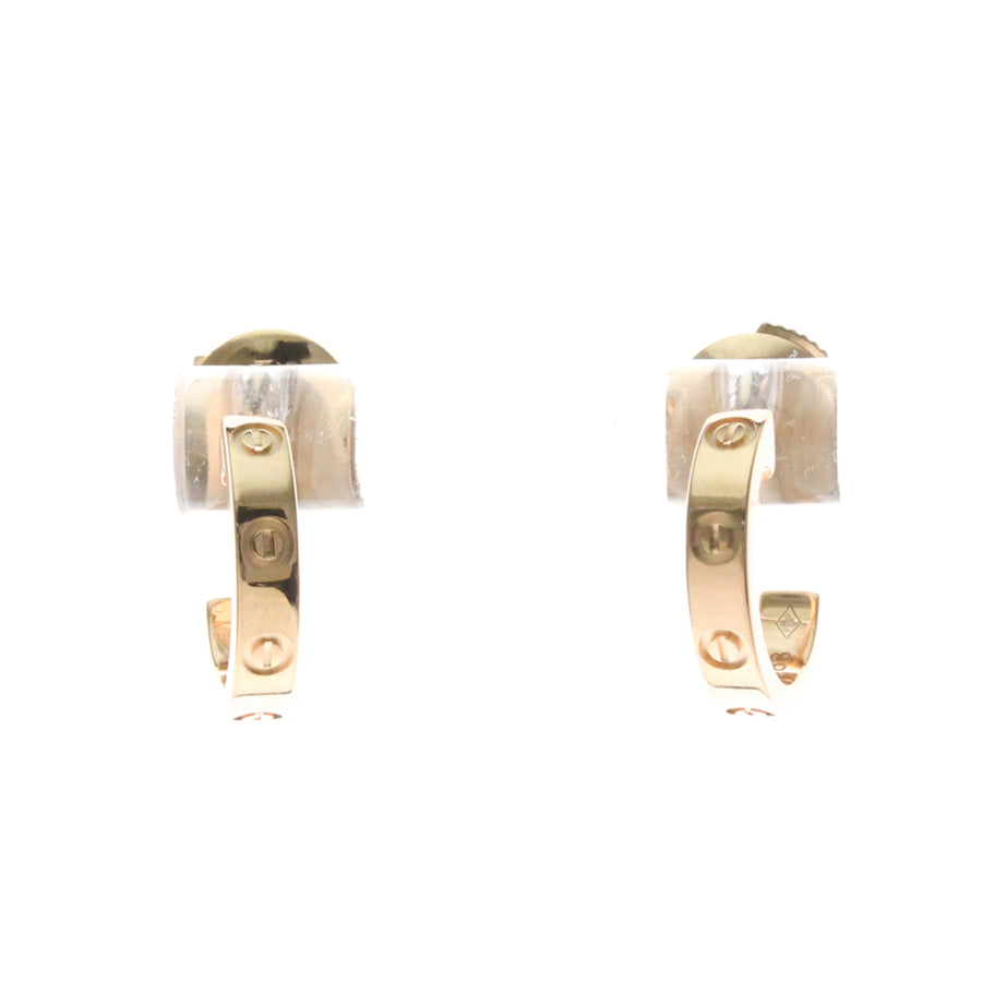 Cartier Love Hoop 18k Rose Gold Pink_gold Bijoux