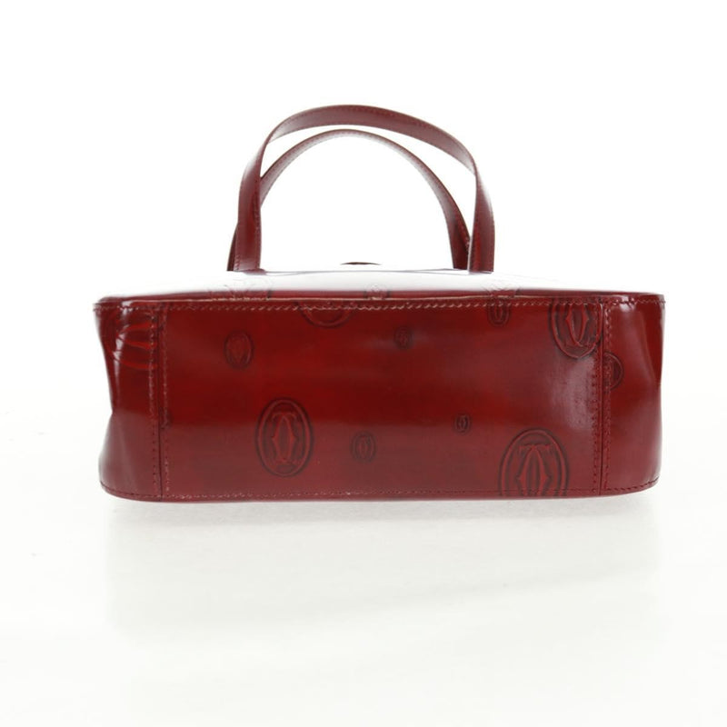 Cartier Happy Birthday Patent Leather Red Patent_leather Bag