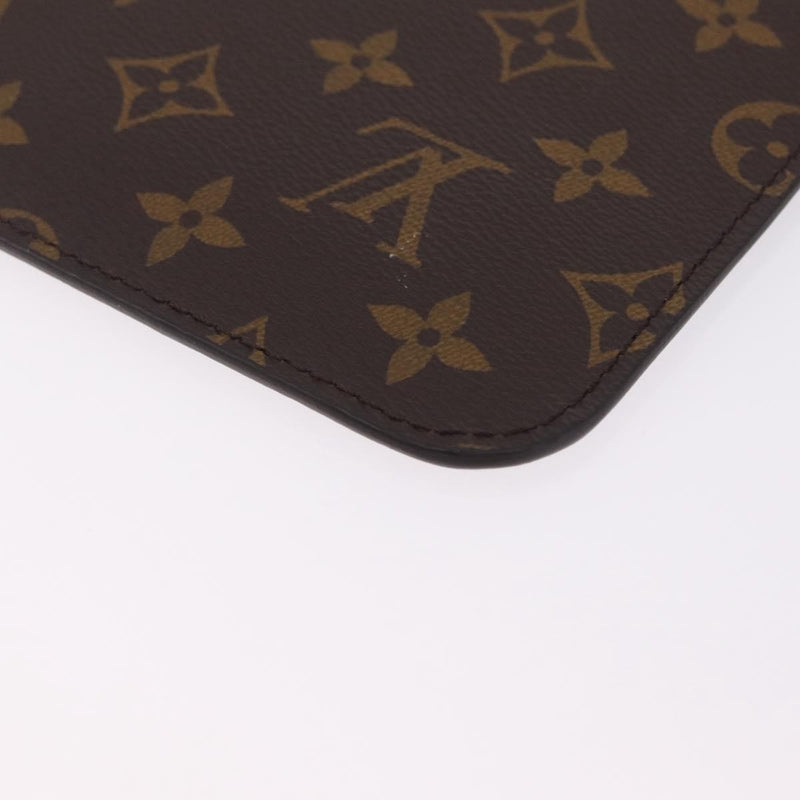Louis Vuitton Neverfull Pochette Limited Edition World Tour Monogram Canvas Brown Bag