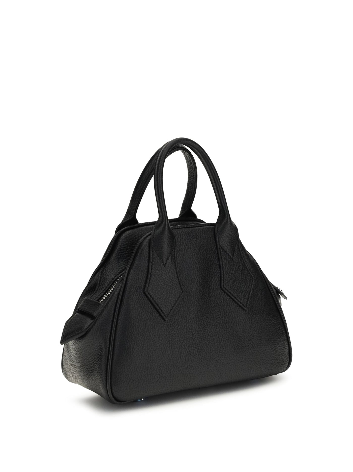 Vivienne Westwood Yasmine Shoulder Bag — Black Calf Leather