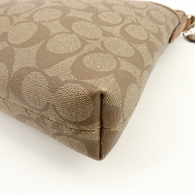 Coach Shoulder Canvas Brown Bag