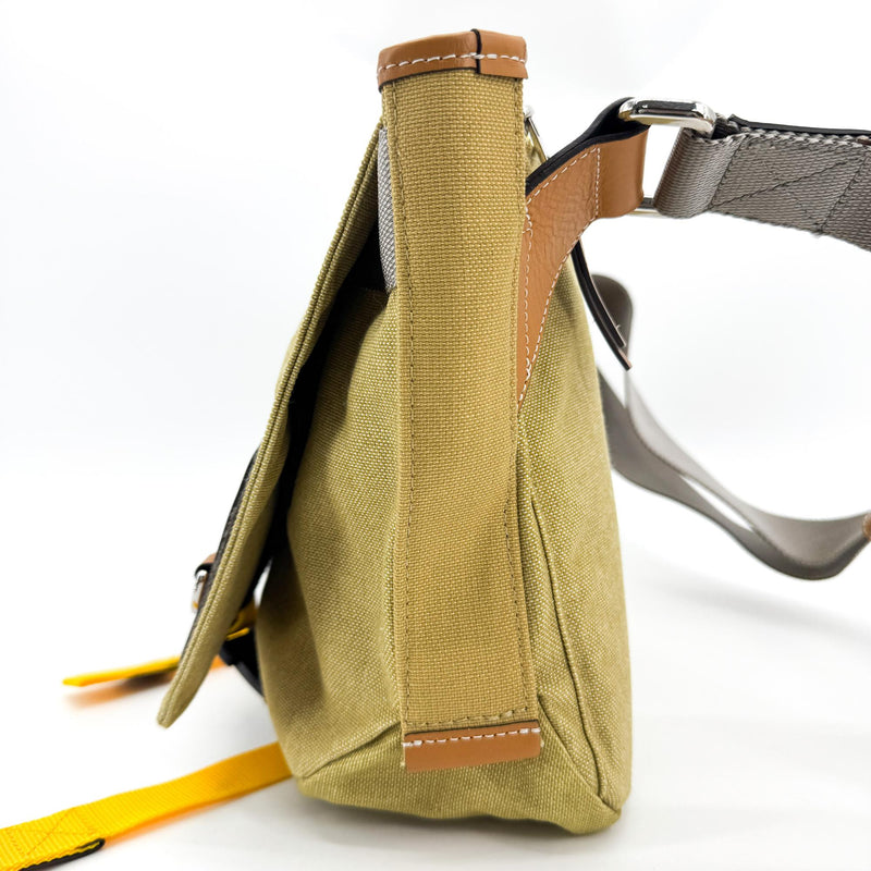 Loewe Shoulder Bag Canvas Brown