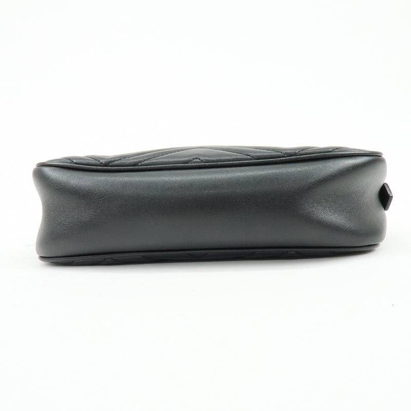 Gucci Gg Marmont Matelasse Leather Black Bag