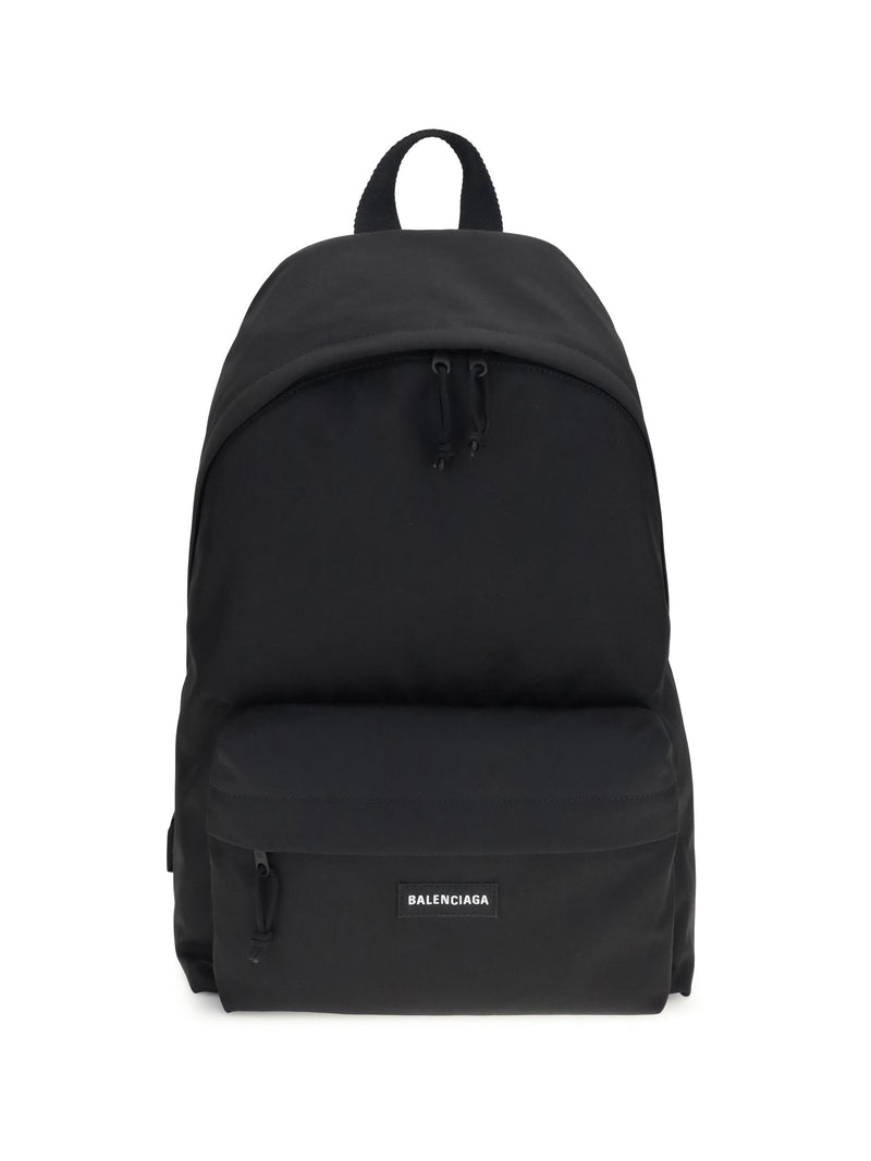 Balenciaga Explorer Backpack — Black Polyamide