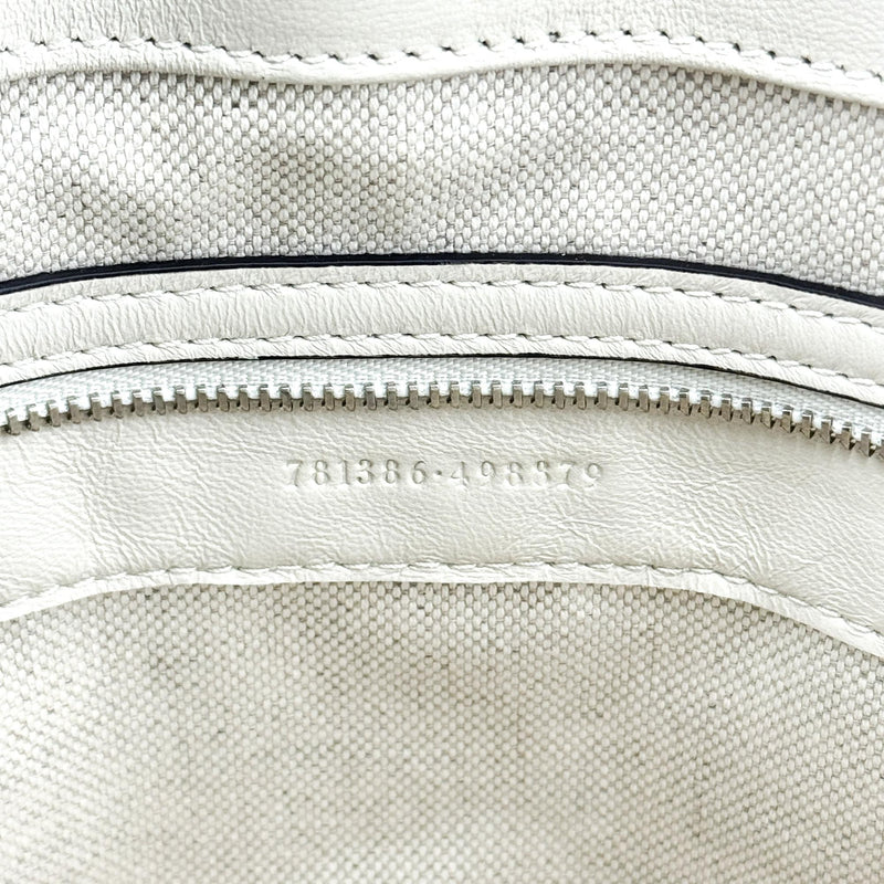 Gucci Gg Marmont Matelassé Leather White Bag