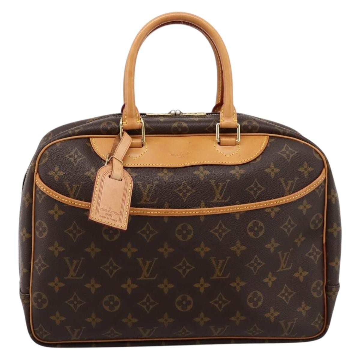 Louis Vuitton Deauville Monogram Canvas Brown Bag