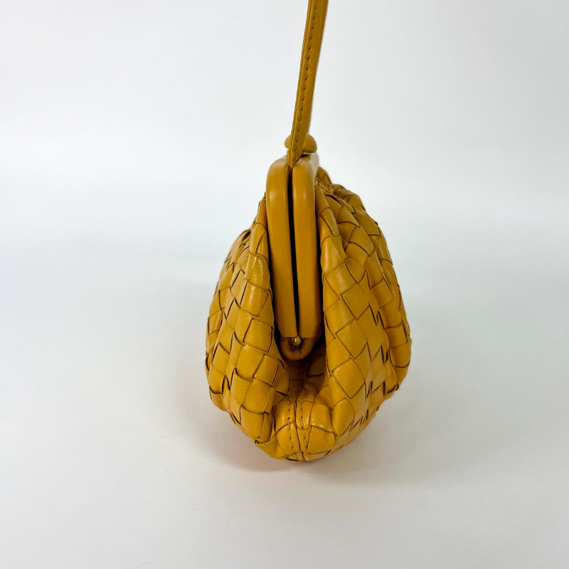 Bottega Veneta The Pouch Intrecciato Nappa Yellow Other
