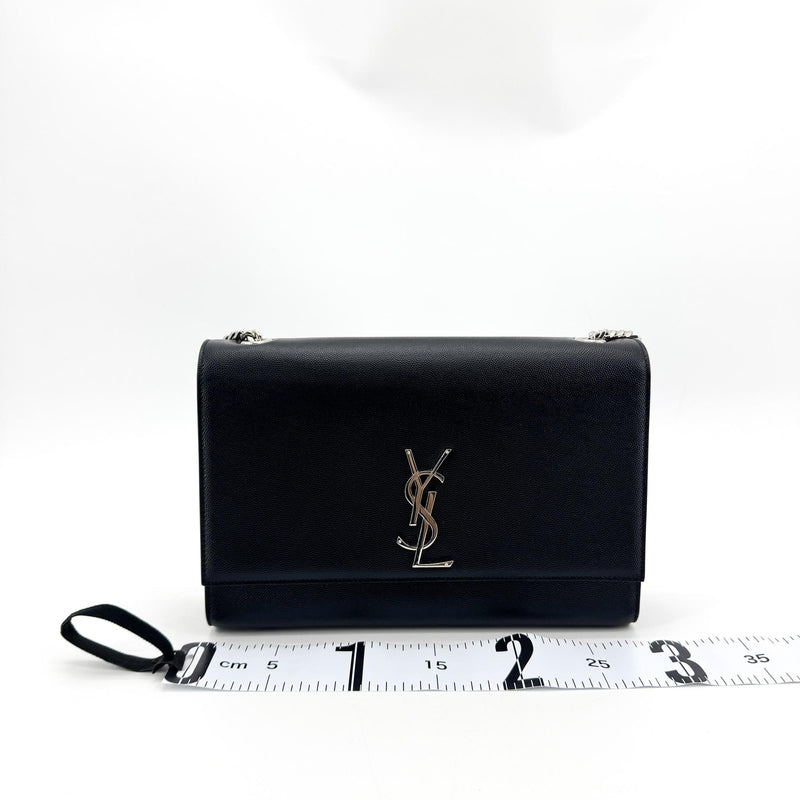 Saint Laurent Classic Monogram Leather Black Bag