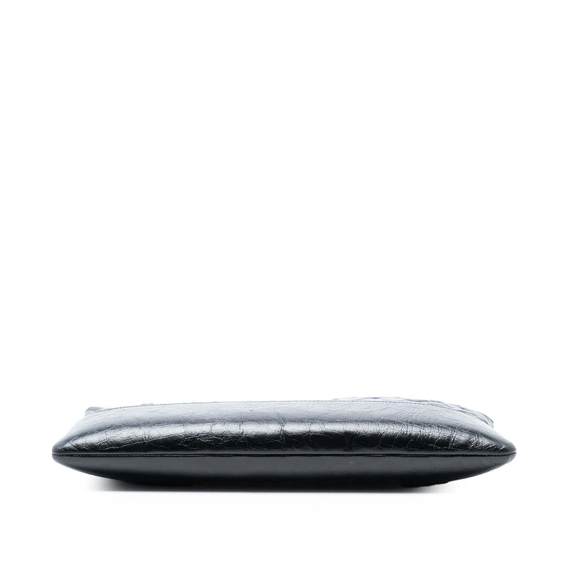 Large Aged Calfskin Gabrielle O Case Clutch - Image 3