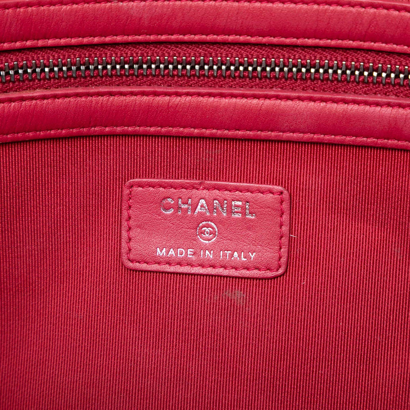 Large Aged Calfskin Gabrielle O Case Clutch - Image 5