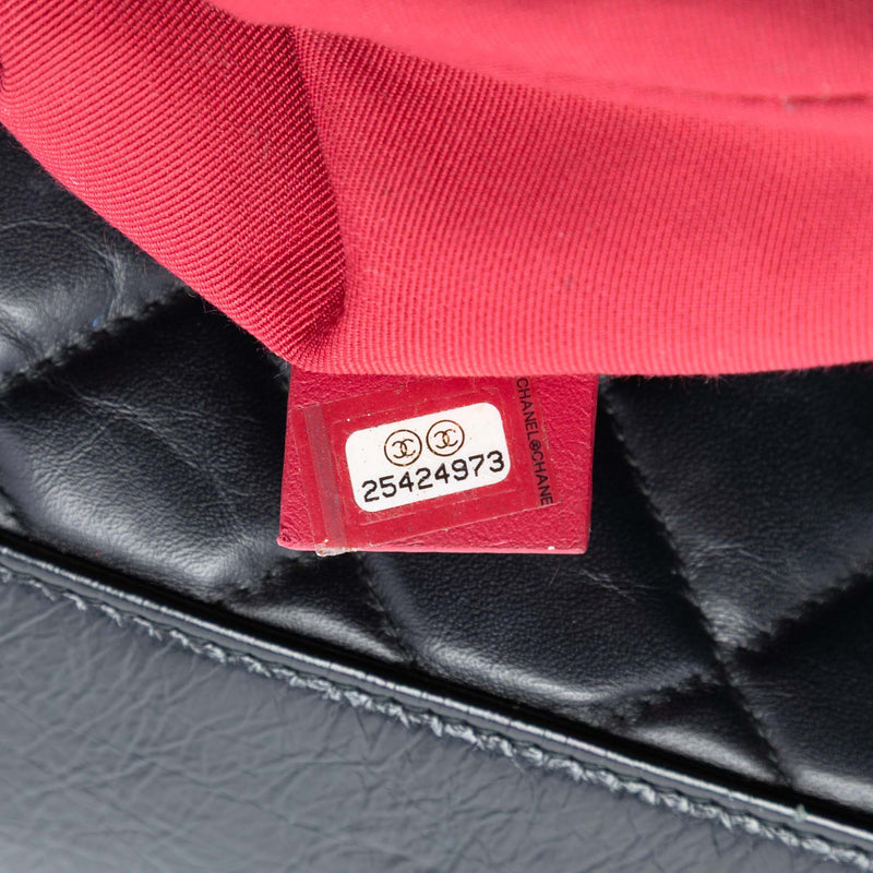 Large Aged Calfskin Gabrielle O Case Clutch - Image 6