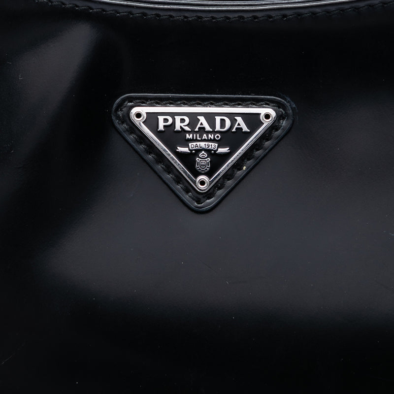 Spazzolato Leather Cleo Shoulder Bag - Image 5