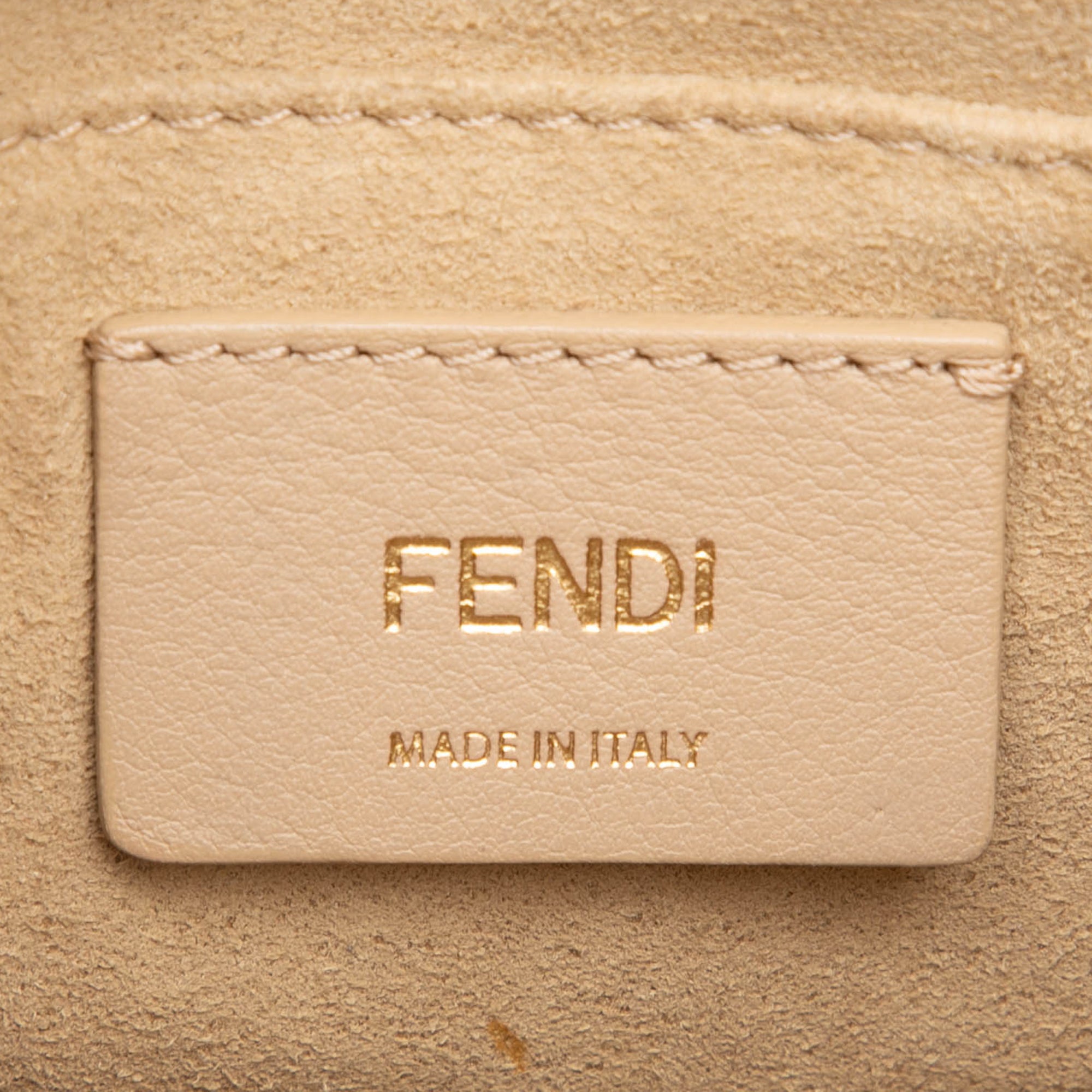 Small Scalloped Leather Kan I Crossbody - Image 5