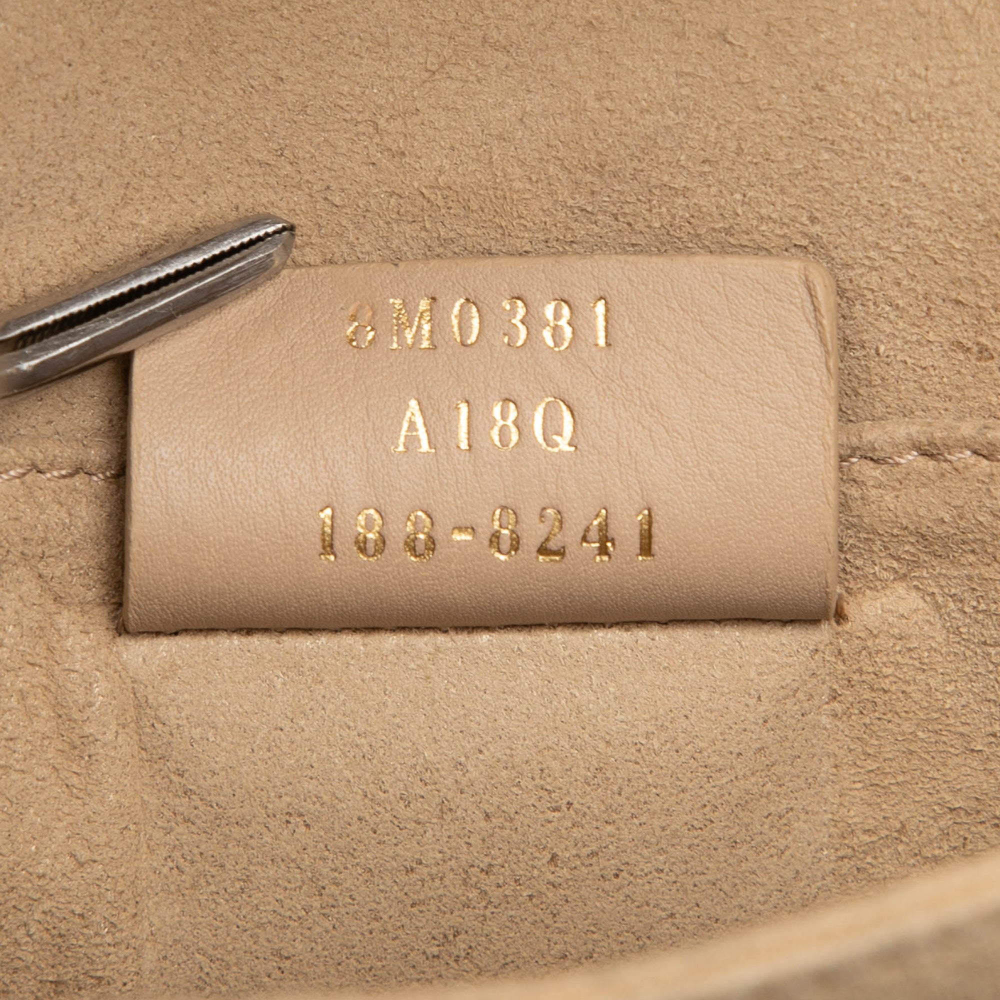 Small Scalloped Leather Kan I Crossbody - Image 6