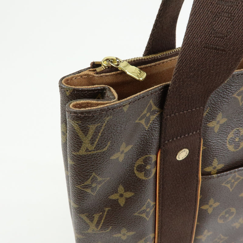 Louis Vuitton Cabas Beaubourg Monogram Canvas Brown Bag