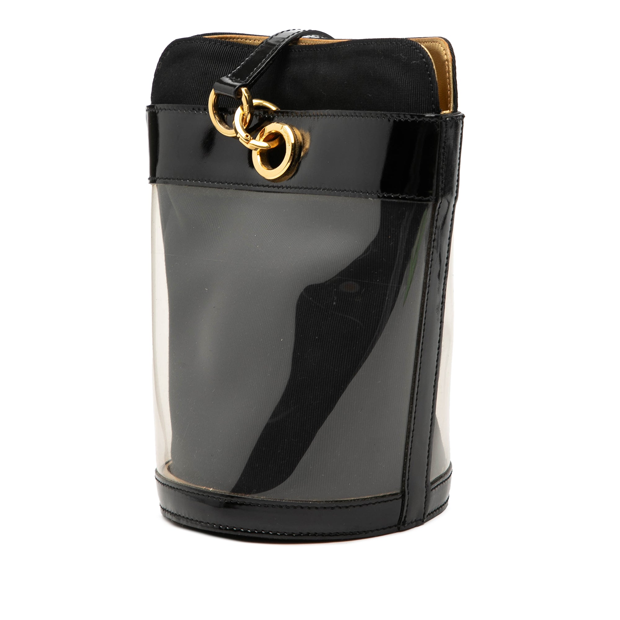 Vinyl Gancini Bucket Bag - Image 2