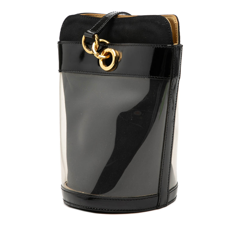 Vinyl Gancini Bucket Bag - Image 2