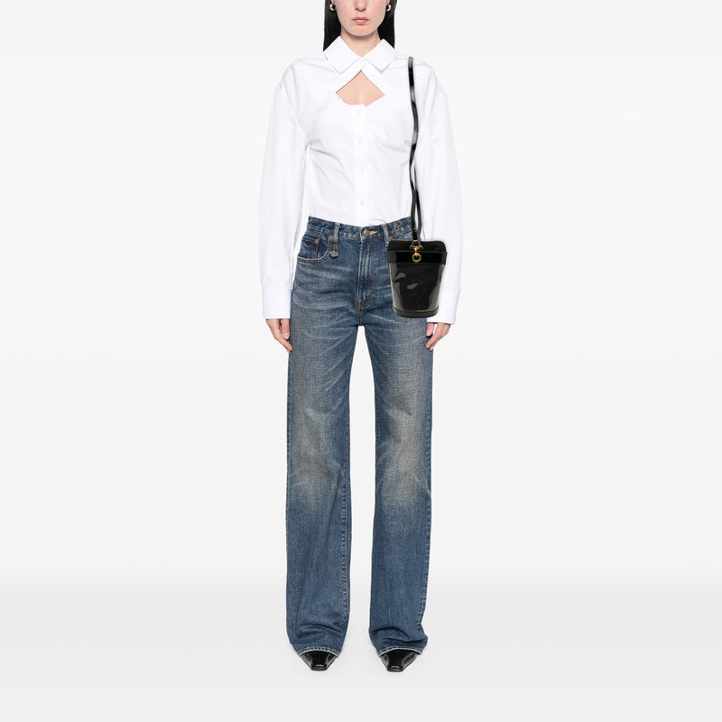 Vinyl Gancini Bucket Bag - Image 6
