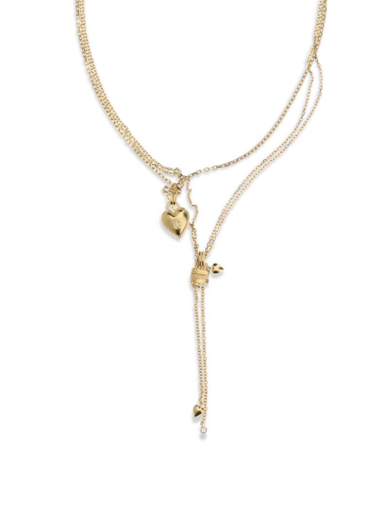 Chloé Paddington Mini Necklace — Gold Brass Necklaces