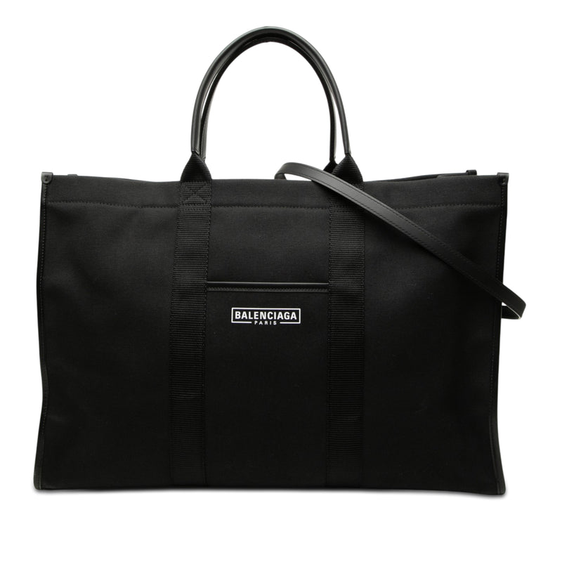 Large Canvas Hardware Tote