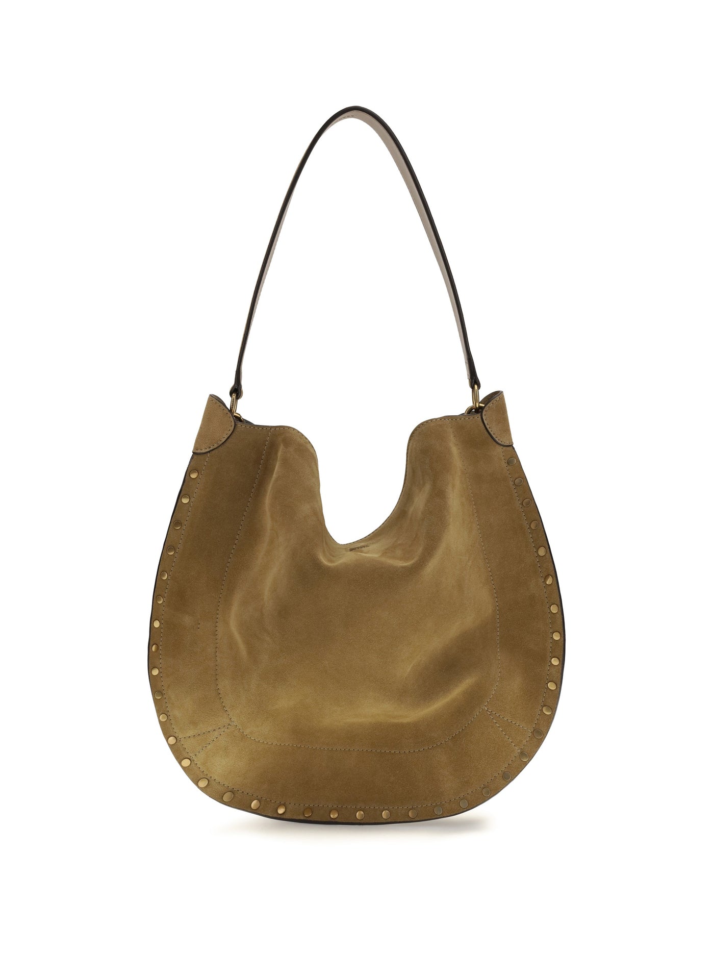 Isabel Marant Shoulder Bag — Taupe Calf Leather