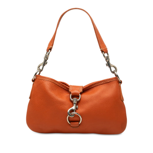 Grained Leather Shoulder Bag - Image 1