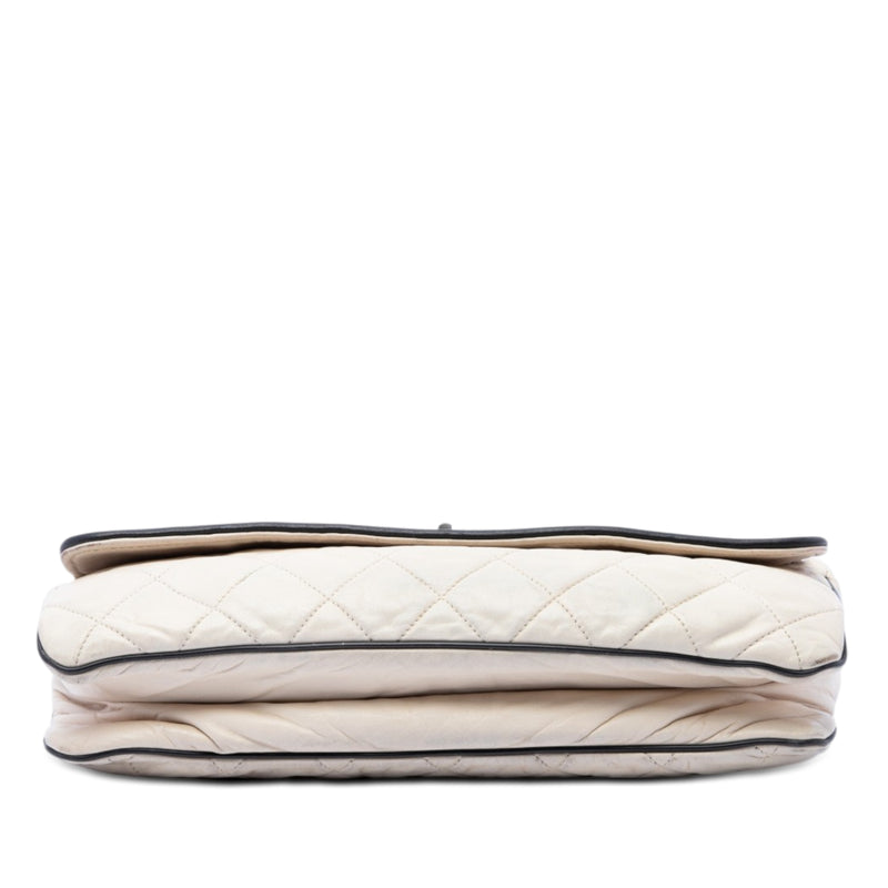 Quilted Lambskin East West Mademoiselle Flap - Image 3
