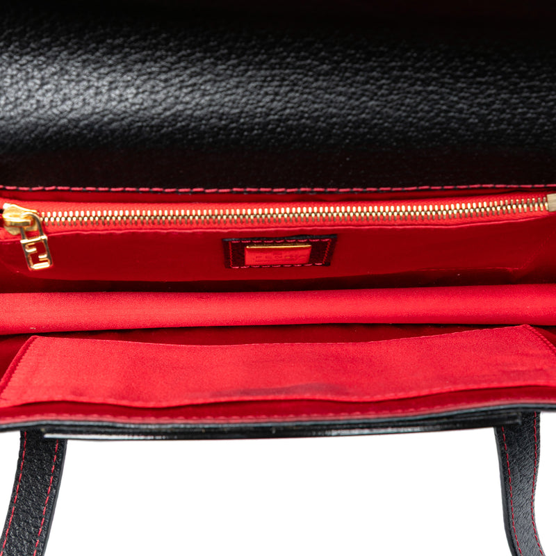 Pigskin Plexiglass Geometric Shoulder Bag - Image 4