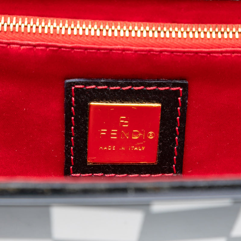 Pigskin Plexiglass Geometric Shoulder Bag - Image 6