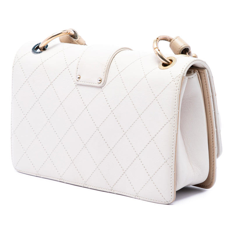 CC Stitched Calfskin Chain Flap - Image 2