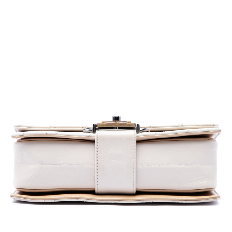 CC Stitched Calfskin Chain Flap - Image 3