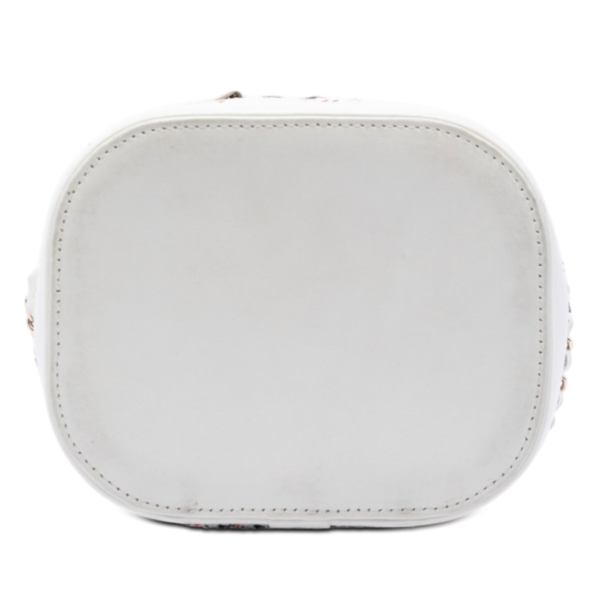 Tweed and Lambskin Vanity Cosmetic Case - Image 3