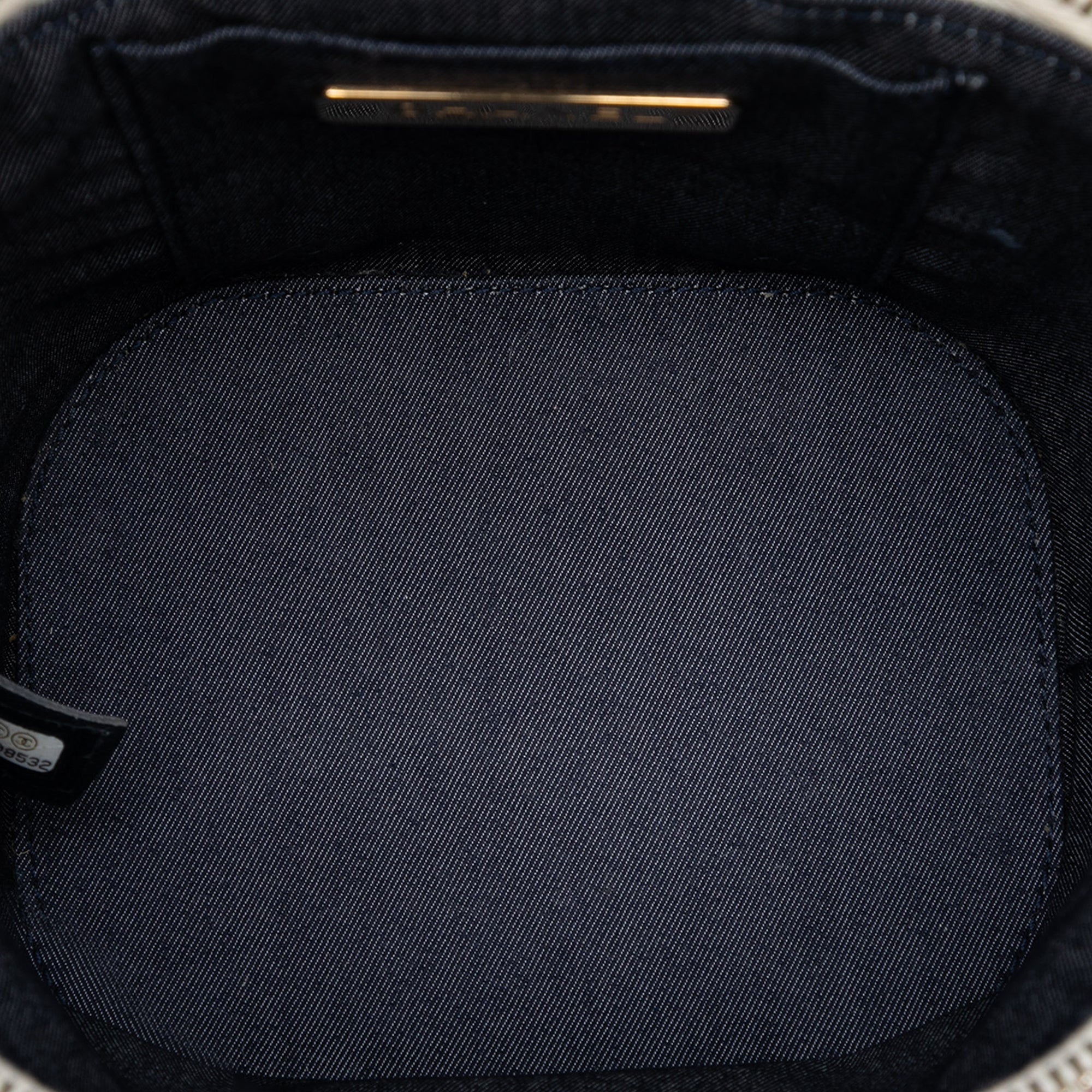 Tweed and Lambskin Vanity Cosmetic Case - Image 4