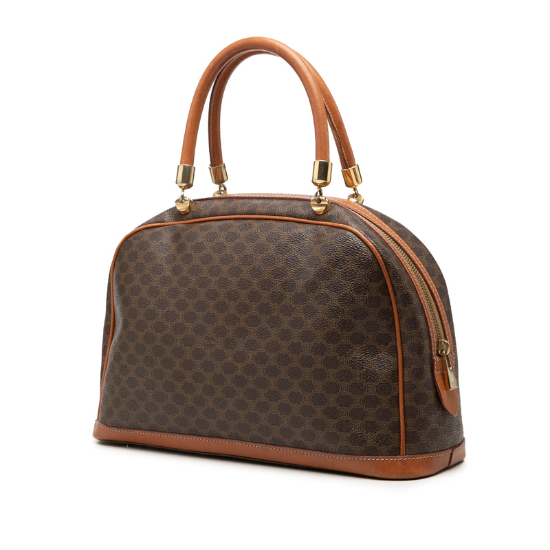 Macadam Coated Canvas Dome Top Handle Bag - Image 2