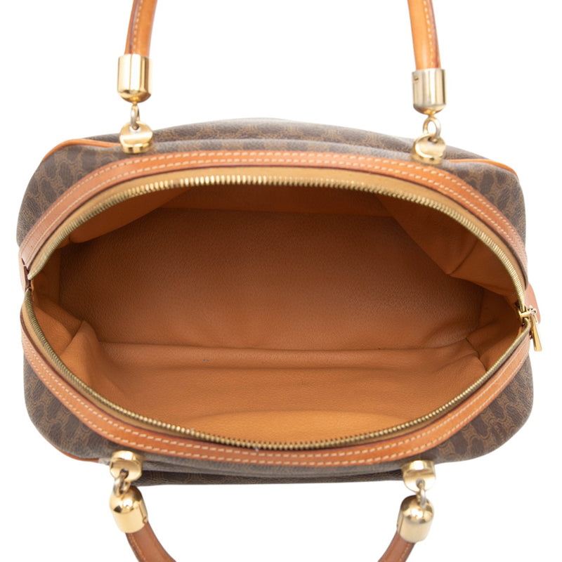 Macadam Coated Canvas Dome Top Handle Bag - Image 4