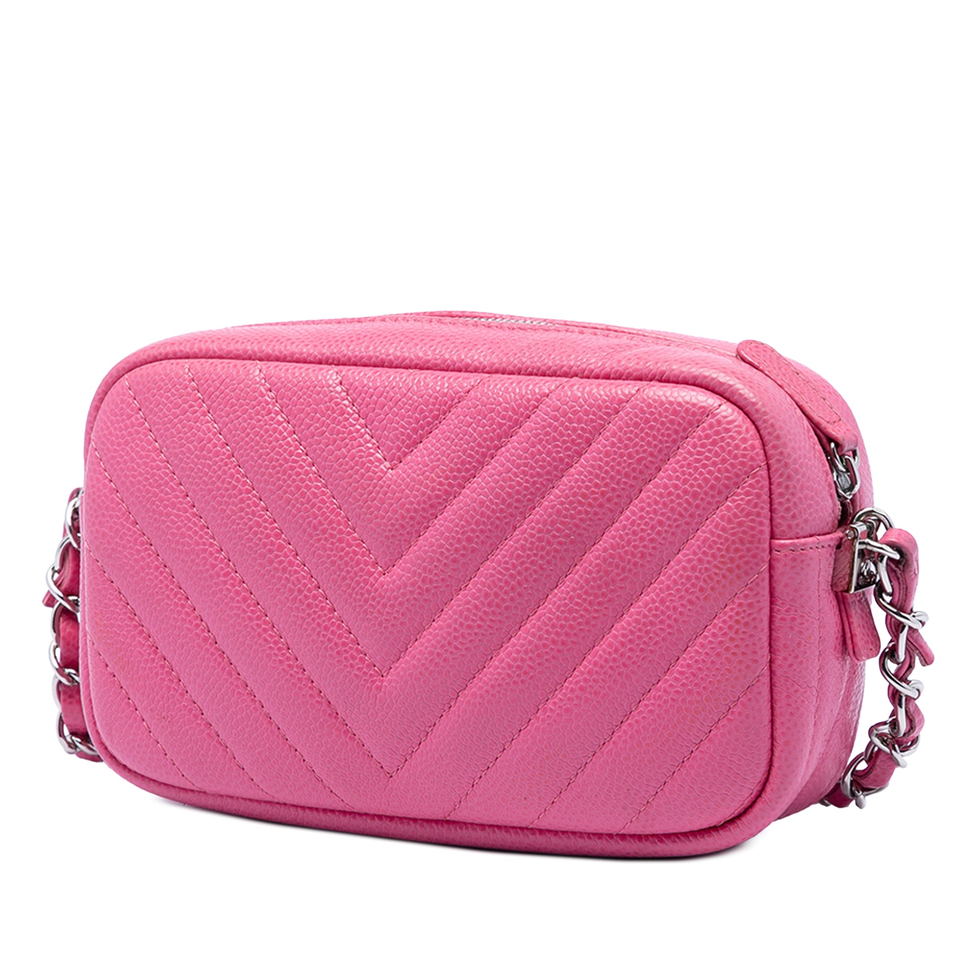 CC Chevron Caviar Camera Bag - Image 2