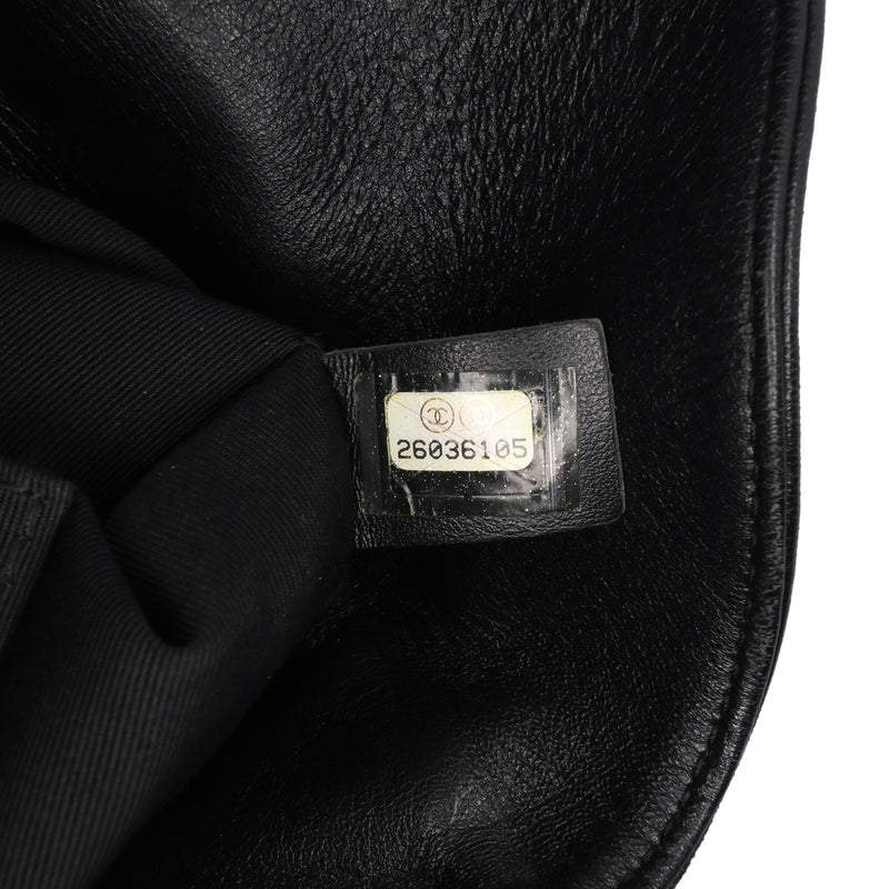 Quilted Chevron Lambskin Handle with Chic Bucket Bag - Image 6
