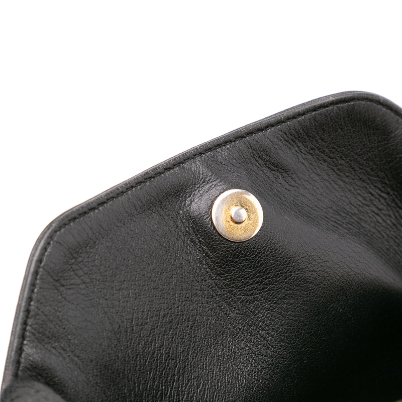 Quilted Chevron Lambskin Handle with Chic Bucket Bag - Image 7