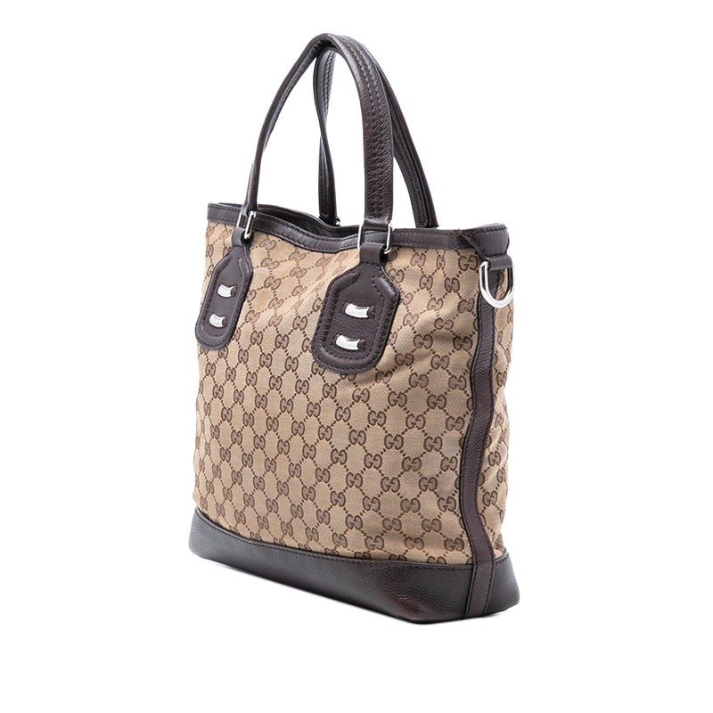 GG Canvas Techno Tag Tote - Image 2