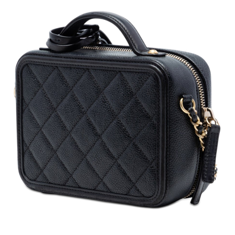 Small Caviar CC Filigree Vanity Case - Image 2