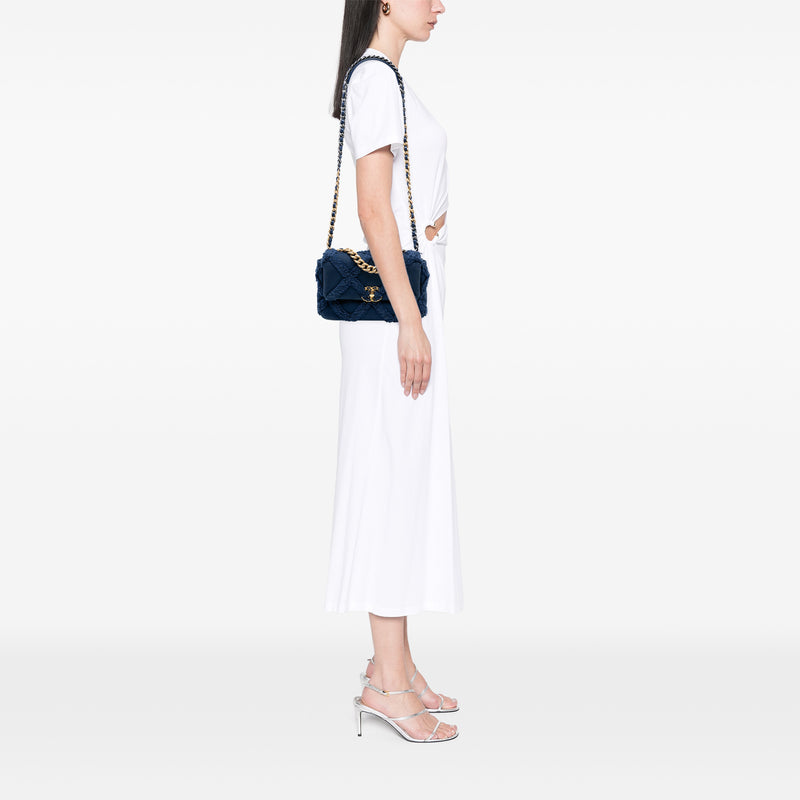 Medium Canvas and Cotton 19 Flap - Image 7