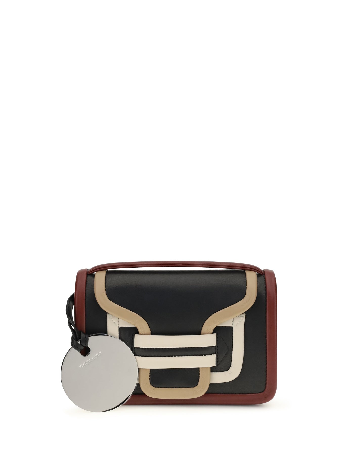 Pierre Hardy Shoulder Bag — Black Leather