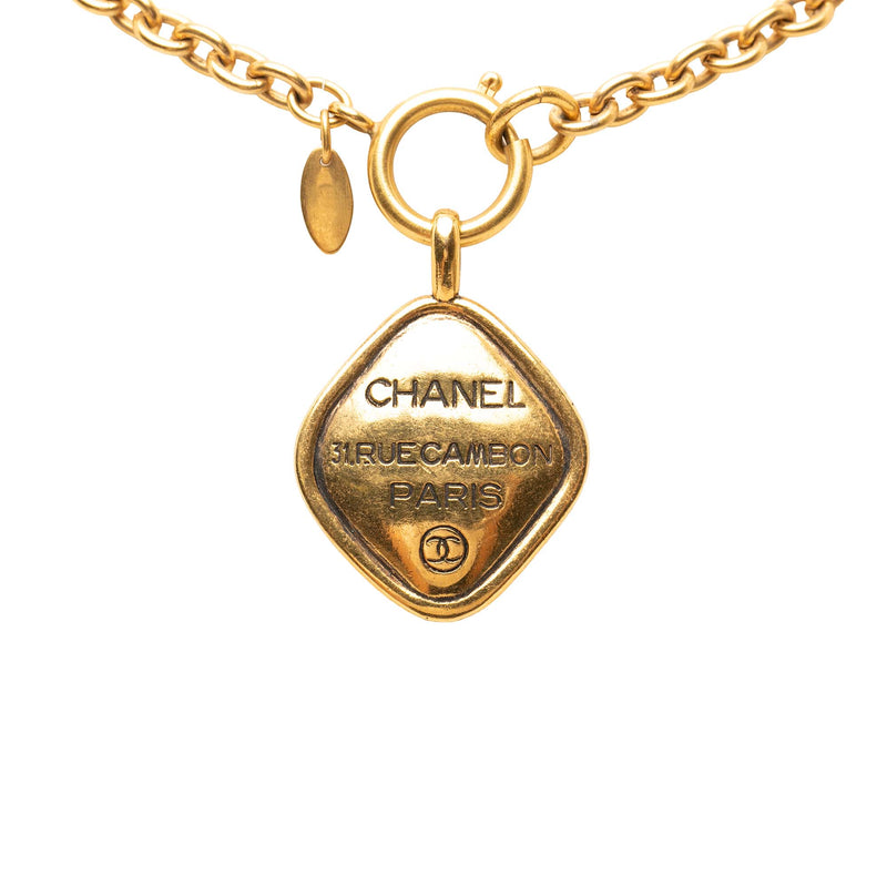 CC Gold Plated 31 Rue Cambon Pendant Necklace - Image 2