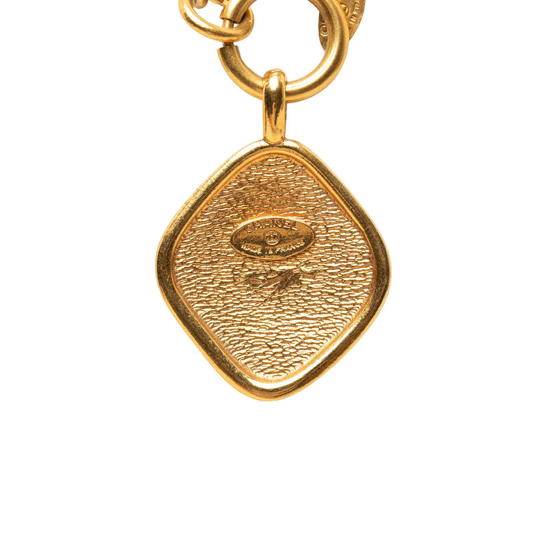 CC Gold Plated 31 Rue Cambon Pendant Necklace - Image 3