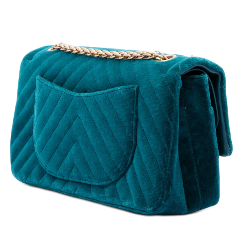 Chevron Velvet Reissue 2.55 Double Flap 225 - Image 2