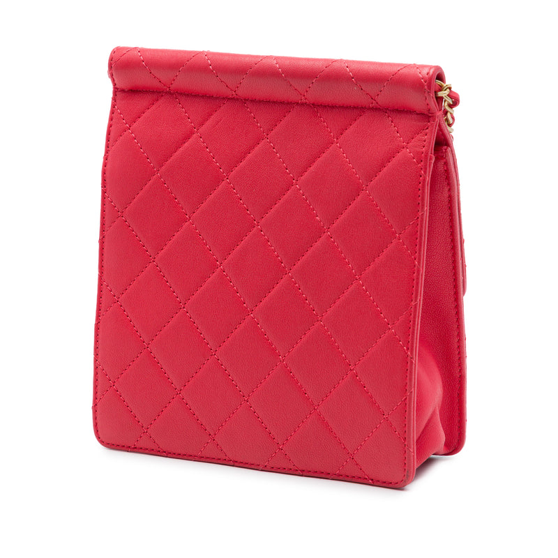 Small Quilted Lambskin Chic Pearls Flap - Image 2