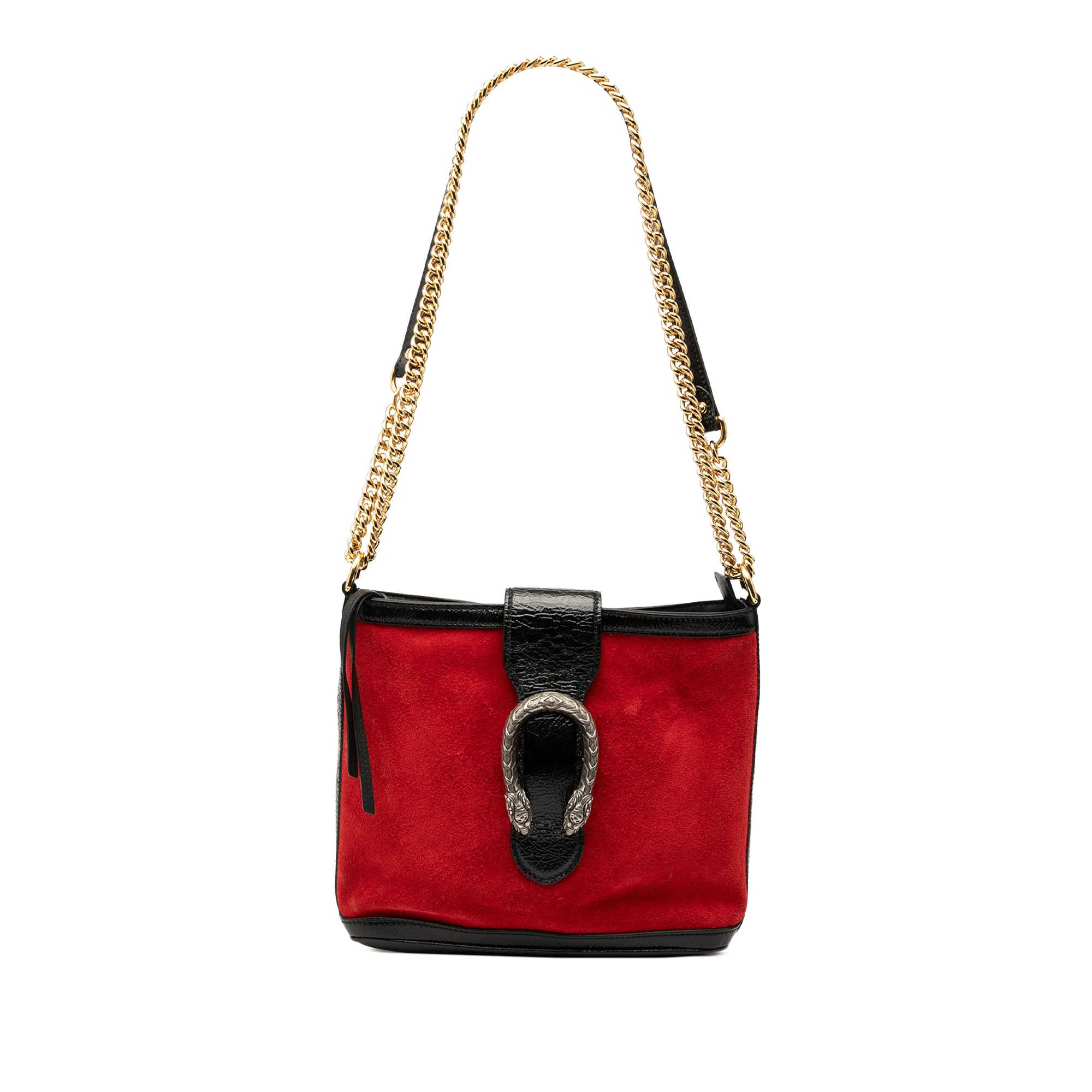 Suede Dionysus Bucket Bag - Image 1